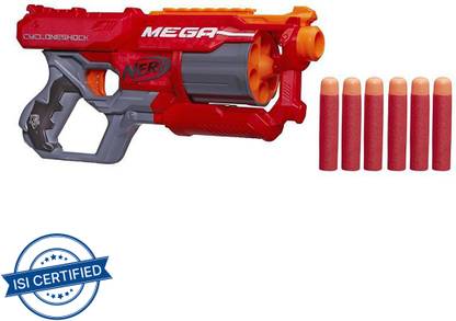 Nerf N-Strike Mega CycloneShock, Toy for 8 year old Guns & Darts