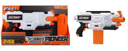 Gurtoy Automatic Motorized Electric Powerful Blast Soft Foam Dart Child's Gift Guns & Darts