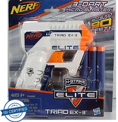 Nerf N-Strike Elite Triad EX-3 Guns & Darts