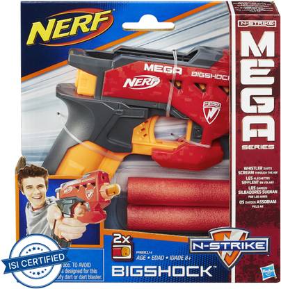 Nerf N-Strike Mega Bigshock Guns & Darts