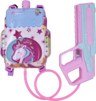 Kriti Life Electric Holi Pichkari Water Gun 1L Tank 60FT Range|High Pressure Water Spray Water Gun