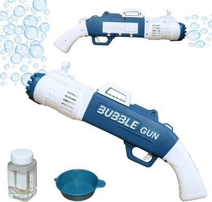 CADDLE & TOES Bubble Maker Gun Toys Electric Water Bubble Gun Toys For Kids Water Gun
