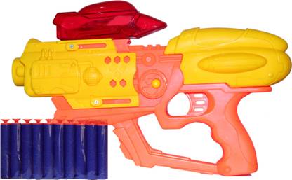 Braintastic Absolute Fire 2 in 1 Water Crystal Bombs and Soft Bullets Gun Toy for Kids Guns & Darts