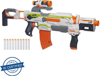 Nerf Modulus ECS-10 N-Strike Blaster Guns & Darts