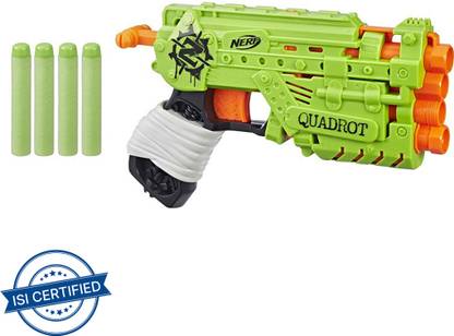 Nerf Zombie Strike Quadrot Guns & Darts
