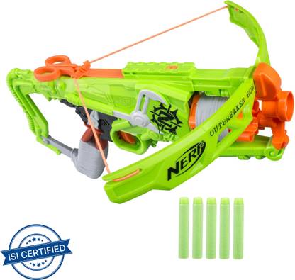 Nerf Zombie Strike Outbreaker Bow Bows & Arrows