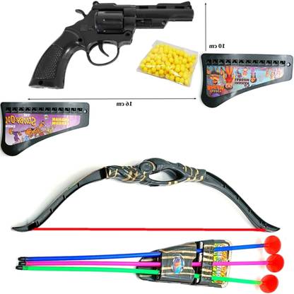 Dynamic Retail Global Gun Toys for Boys With Bullets, Archery Bow & Arrows, Blaster Guns Darts SX754 Guns & Darts
