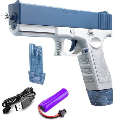 Super Toy Rechargeable Automatic Electric Water Gun Pistol Continuous Shooting for Kids Water Gun