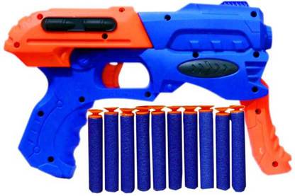 Braintastic Huracan EVO Manual Soft Bullet Gun Delta Age Toy with 10 Soft Bullets for Kids Guns & Darts