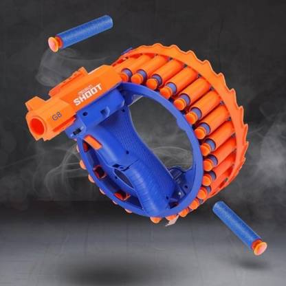 Just97 Electric Toy Gun Automatic Soft Foam Bullet Blaster Gun Toy G10 Guns & Darts