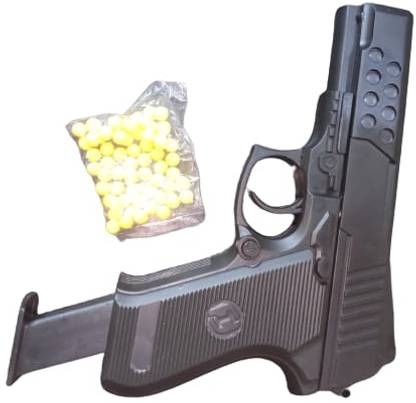 SHIVI SAKAL NAKLI PLASTIC TOY GUN WITH 120 BULLETS Guns & Darts
