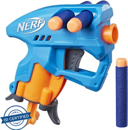Nerf Elite NanoFire Blaster, Single-Shot Blaster, Incl. 3 Darts, for Ages 8+ Guns & Darts