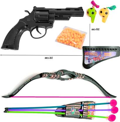 Dynamic Retail Global Gun Toys for Boys With Bullets, Archery Bow & Arrows, Blaster Guns Darts SX182 Guns & Darts