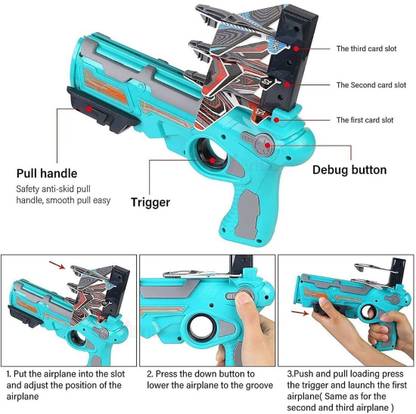 VNS Airplane Launcher Gun Shooting Game toy Guns & Darts