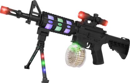 Toyzone AK-87 Flashing Gun Guns & Darts