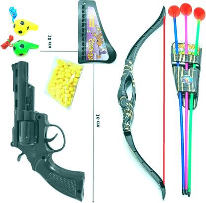 Dynamic Retail Global Gun Toys for Boys With Bullets, Archery Bow & Arrows, Blaster Guns Darts SX161 Bows & Arrows