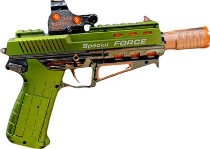 TAPUJI Automatic Electric Smoke Gun With Music & Light / Super Action Toy Gun For kids Guns & Darts