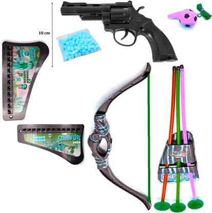 Dynamic Retail Global Gun Toys for Boys With Bullets, Archery Bow & Arrows, Blaster Guns & Darts yy27 Guns & Darts