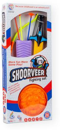 RATNA'S Shoorveer set Bow & Arrow, Sword & Shield Toy (Multicolor ) (1856) Armor Sets