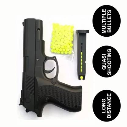 Reloader ROCKY BHAI MAUSER TOY GUN WITH 60 BULLETS Guns & Darts