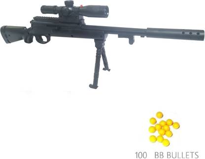 HALO NATION AIRSOFT GUN TOY SNIPER RIFLE AK47 K98 SMALL SIZE 41CM + 100 BB BULLET Darts & Plastic Bullets
