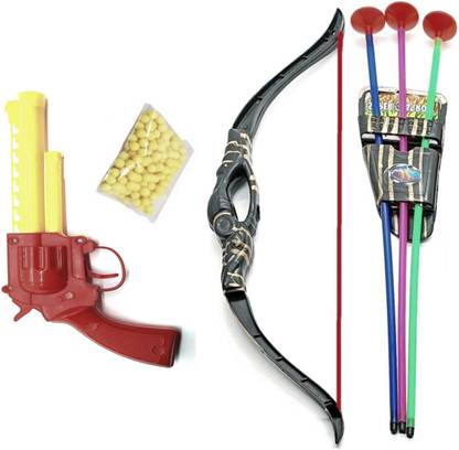 Dynamic Retail Global Gun Toys for Boys With Bullets, Archery Bow & Arrows, Blaster Guns Darts op557 Guns & Darts