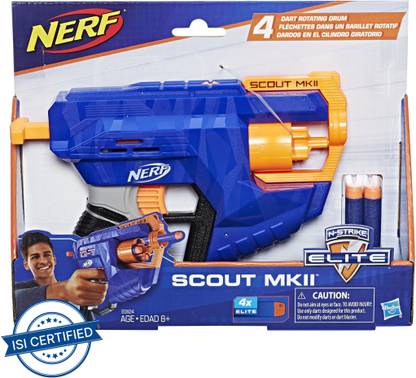 Nerf N-Strike Elite Scout MKII Guns & Darts
