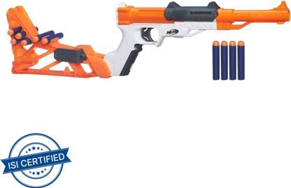 Nerf SharpFire Elite Blaster,6 In 1 Convertible Blaster Guns & Darts