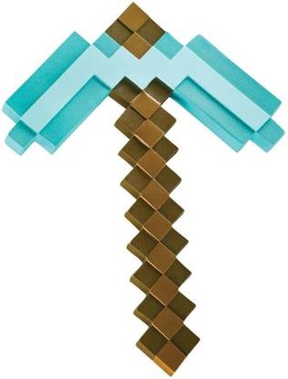 FOZZO-SK New Soft Foam Pixels Minecraft Diamond PICK AXE Maces & Swords