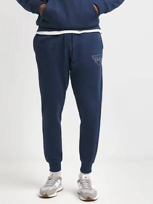 Moda Rapido Solid Men Blue Track Pants
