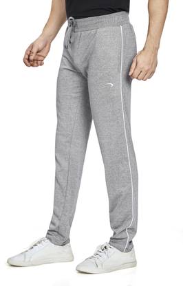 Fizzique Solid Men Grey Track Pants