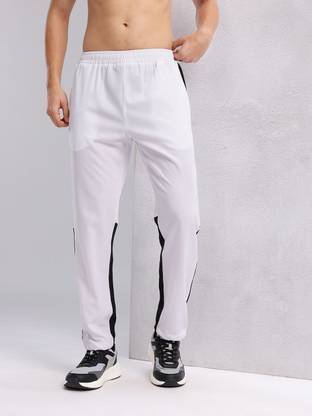 HRX by Hrithik Roshan Solid Men White Track Pants