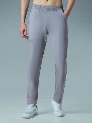 TECHNOSPORT Solid Men Grey Track Pants