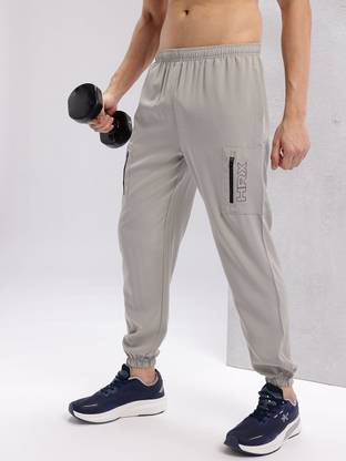 HRX by Hrithik Roshan Solid Men Grey Track Pants