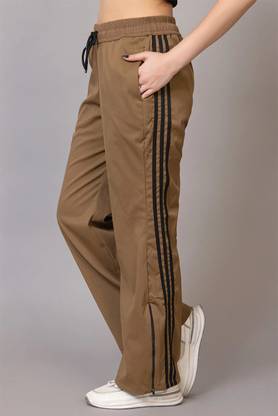 BAYSTREET Solid Women Brown Track Pants