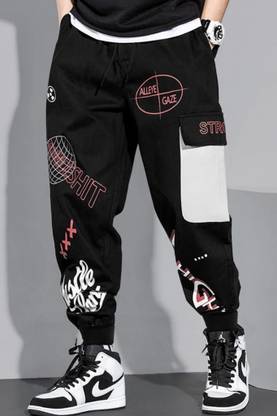 TRIPR Printed Men Multicolor Track Pants