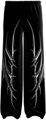 McCARTHY Printed Men Black Track Pants