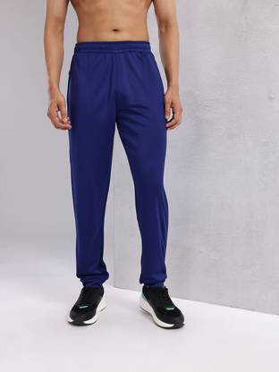 HRX by Hrithik Roshan Solid Men Blue Track Pants