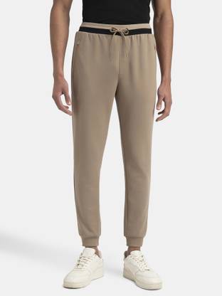 JOCKEY AM05 Super Combed Cotton Rich Solid Men Beige Track Pants