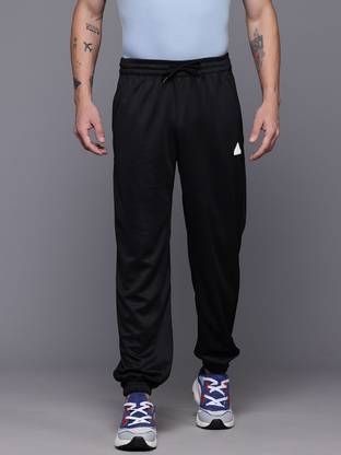 ADIDAS Printed Men Black Track Pants