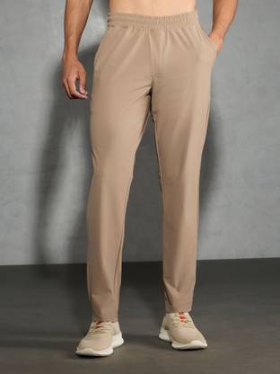 TECHNOSPORT Solid Men Beige Track Pants