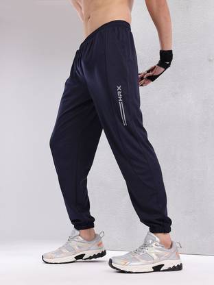 HRX by Hrithik Roshan Graphic Print Men Blue Track Pants