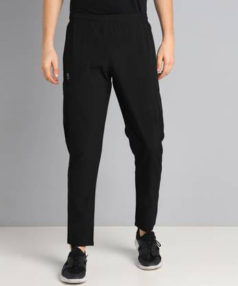 Lemona Solid Men Black Track Pants