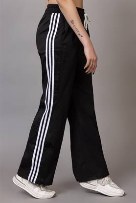BAYSTREET Solid Women Black Track Pants