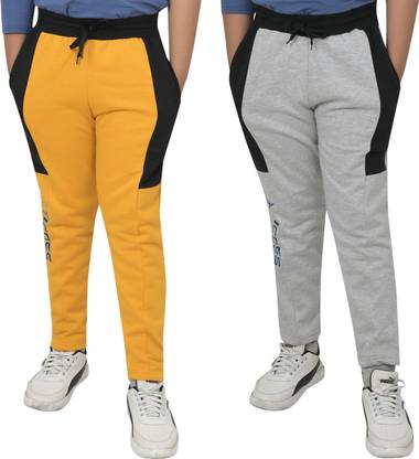 ATLANS Solid Men & Women Grey Track Pants