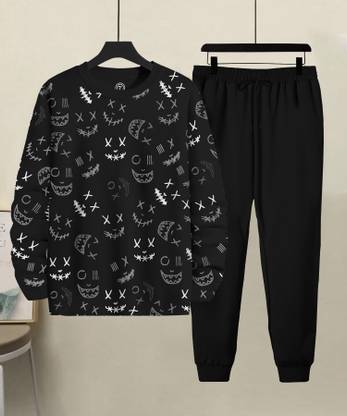 TRIPR Printed Men Track Suit