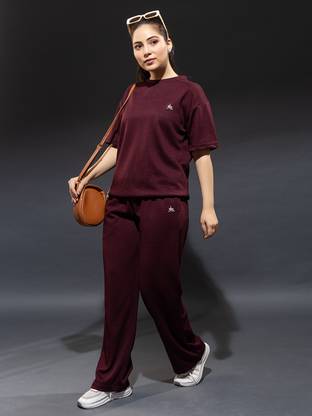 YHA Solid Women Track Suit