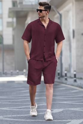 TRIPR Shirt Regular Shorts Co-ords Set