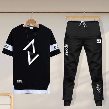 NB NICKY BOY Printed Men Track Suit