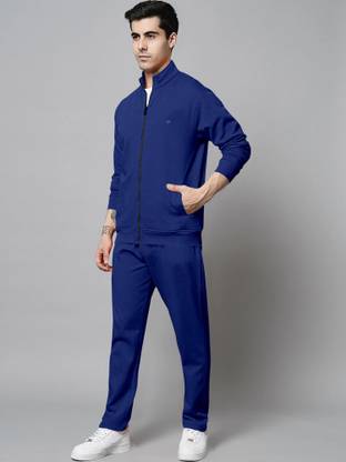 Triptee Solid Men Track Suit